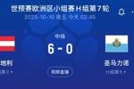 无情！世预赛奥地利半场6-0领先圣马力诺，后者FIFA排名倒数第一